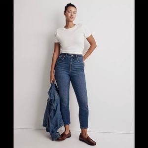NWOT Madewell The Curvy Perfect Vintage Jean in Manorford Wash